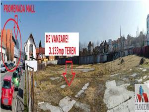 Reducere de pret ! Teren 3133 mp zona Promenada Mall Sibiu