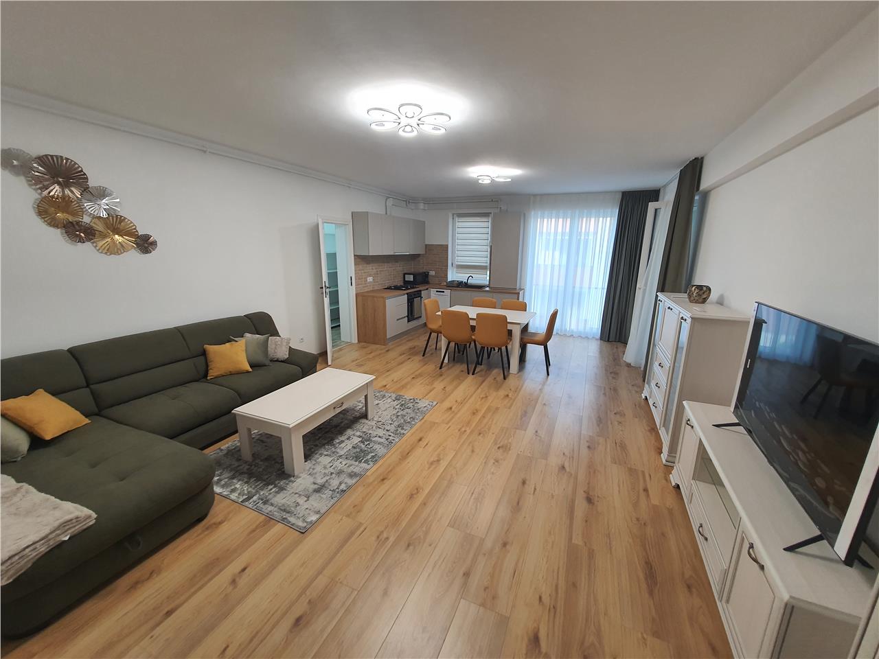 Apartament lux 88 mp cu terasa,etaj 3 ,loc parcare-Sibiu Ansamblul Balanta